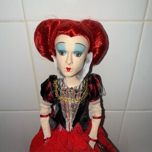 Disney Red and Black Queen Costume Doll